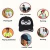 1pc Vintage Denim Baseball Cap, Trucker Hats and 1pc Necklace