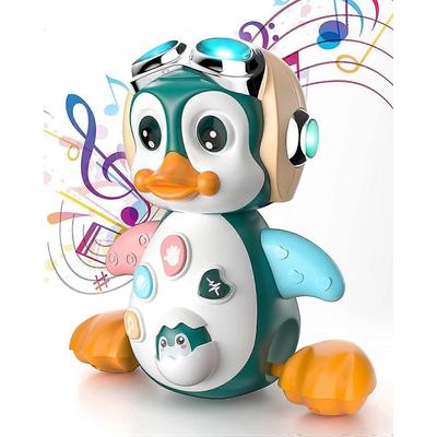 Giocattoli Musicali Cola Bear Baby da 6 a 12 Mesi, Giocattoli per Gattonare per Neonati Maschi e Femmine con Musica e Luci LED, per Imparare a Ballare Cantare e Camminare