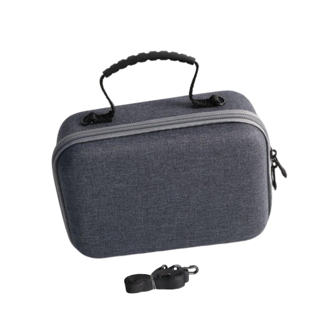 EVA Case with Handle Slots Cell Phone Carrying for Travel Outdoor Gray