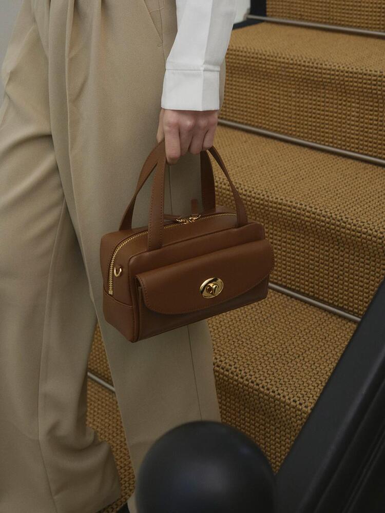 Meheu Camilla Tote Bag (Milk Brown)