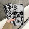 Funda para Teléfono con Cuatro Patrones de Calavera Espeluznante para Samsung Galaxy A14 A04 A54 A34 A73 A13 A23 A51 A24 A52 A16 A06 A33 A50 A07