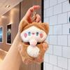 New Cute Cat Plush Doll Cartoon Keychain Plush Toy Little Cat Doll Bag Pendant Doll Keychain Cloth Doll Toy
