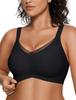 Sutien Jelly Wireless pentru Femei OEAK - Tricou Seamless cu Plasă în V pentru Suport Maternitate