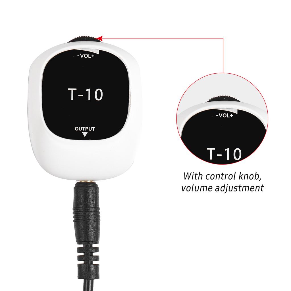 Piezo snímač Univerzální bez vrtání Samolepící snímač 6,5 mm audio rozhraní pro reproduktor,