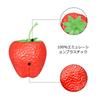 siawadeky 18-Piece Plastic Artificial Strawberry Sample Set, Food Model, Realistic Fake Strawberry Model for Photography Props, Display, Room Decor,