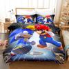 Super Mario Duvet Cover Set Comfortable and Warm Bedding Set for Decorating Your Bedroom and Enhancing Home Life for Teens Gifts