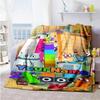 Coperte Personalizzate con Nome Numberblocks Coperta Personalizzata Accogliente Ultra Morbida Ottima per Letto Ufficio Sedia da Riposo Ideale per Tutte le Stagioni