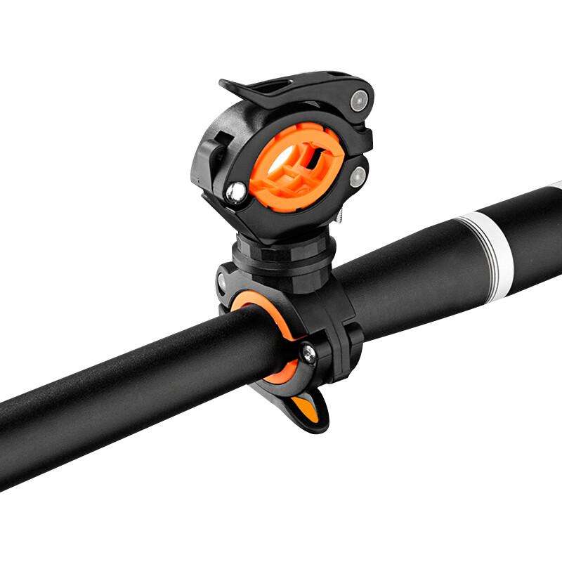 Rotatable Bicycle Flashlight & Light Mount