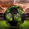 Sporting Fc Soccer Ball, Colorful, Suitable for All Ages, Machine-stitched, PVC Material, Competition Grade, Durable and High Bounce