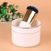 Pinceau Champignon Compact Sans Traces pour Fond de Teint & BB Crème pour Débutants - Têtes Rondes & Plates, Design Portable, Absorption Minimale du Produit.