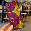 African Fabric Print Case For Xiaomi 15 14 13 Ultra 11T 12T 13T 14T Pro POCO X7 X3 X5 X6 Pro F5 F6 M6 Pro Coque