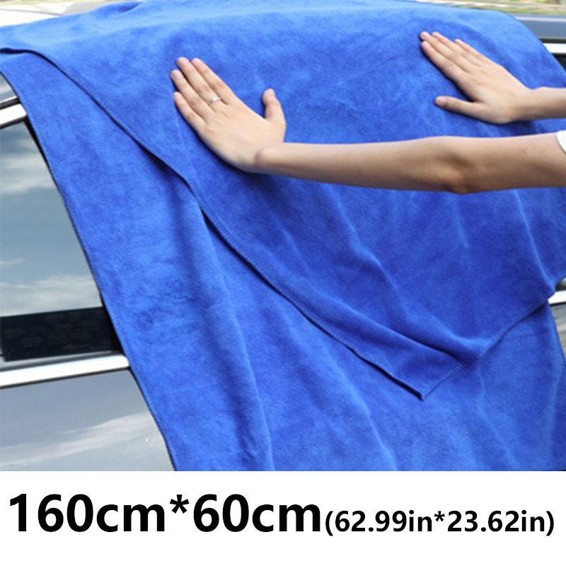 

Микрофибра для мытья автомобиля Доступно несколько размеров Очень большой размер Детейлинговые полотенца для мытья кузова автомобиля Двухслойные полотенца для чистки