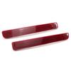 1 Pair Car Rear Bumper Reflector Red Lens Warning Strip For Land Rover Discovery 3 Discovery 4 Range Rover Sport