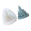 Castle Molds Resins Molds Church Silicone Moulds Baking Molds Decorations X3UC
