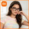 Xiaomi Women Cat Eye Photochromic Myopia Eyeglasses Retro TR Frame Light Sensitive Color Changing 0 To ‑400 Diopters Fashion Daily