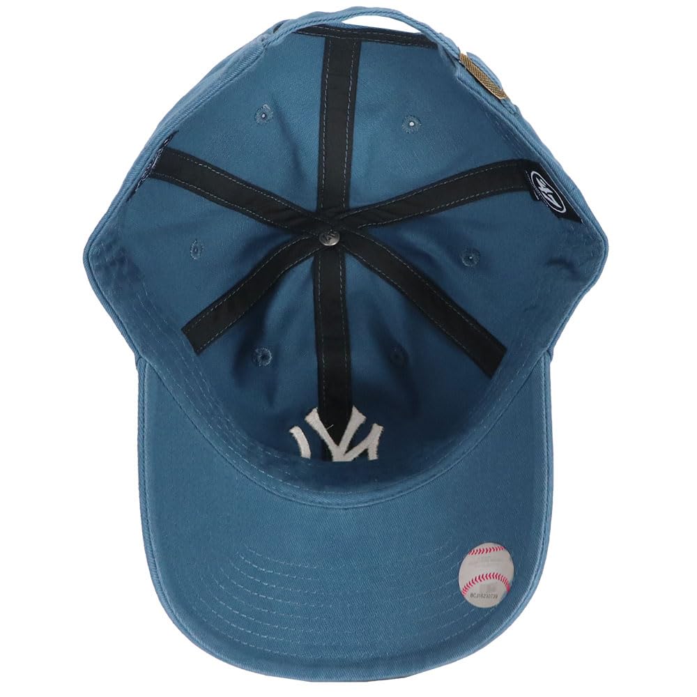 47 Brand 47 Yankees Clean Up Low Timberland Free and Cap, Hat, Cap, Blue, Size, B-RGW17GWSNL-TBA, Men's Women's