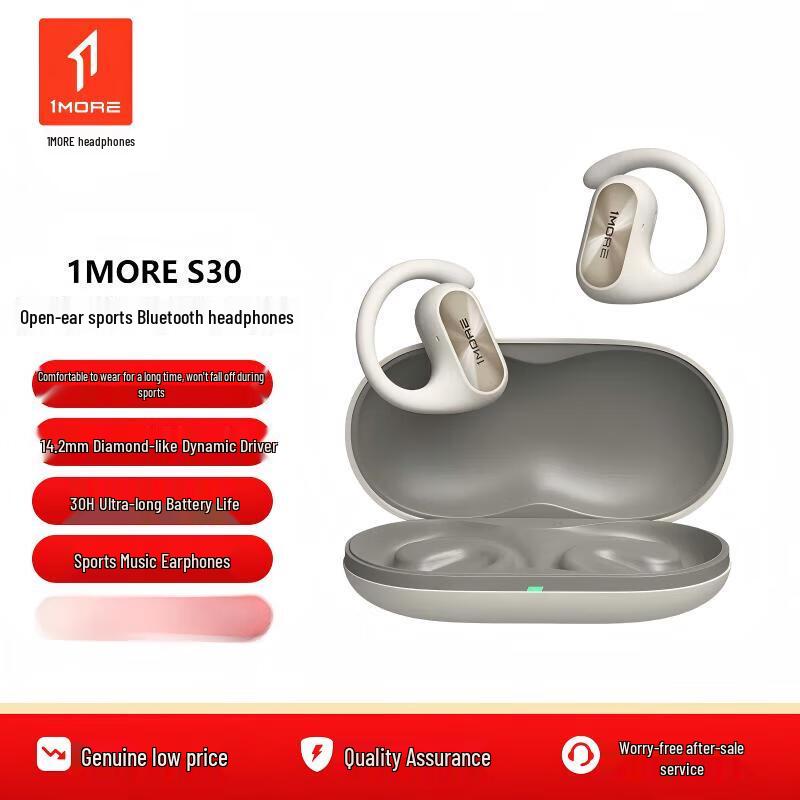 

1MORE S30 Open-Ear Hook Bluetooth Sports Earbuds