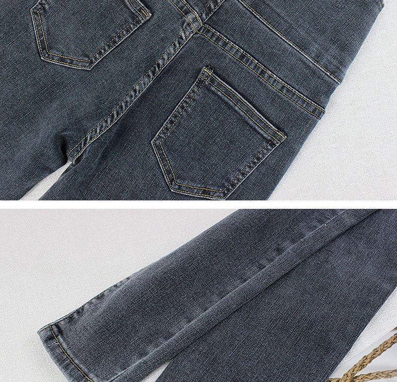 Women's High-Waisted Elastic Denim Skinny Jeans - 2025 Summer Slim-Fit, Versatile, and Flattering Style