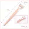 Foldable Semi-Arc Steel Needle Eyelash Comb