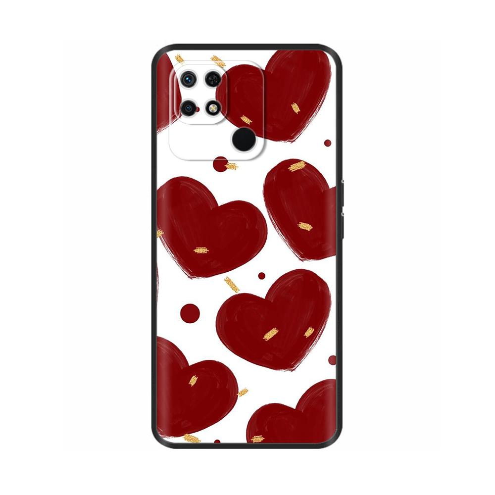 For Redmi 10C Case Soft Silicone Cover For Xiaomi Redmi 10C Case Cute Funny Shockproof TPU Back Cover redmi10C 10 C Cases Fundas