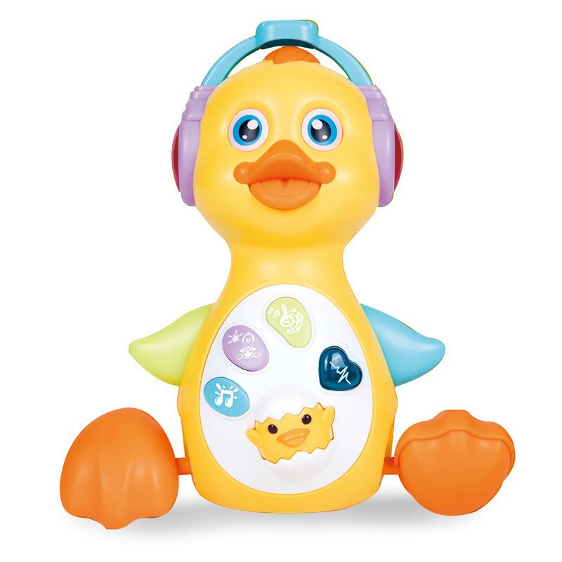 Jouets musicaux pour bébé, jouet rampant pour bébé avec sons lumineux, pingouin interactif, apprentissage éducatif précoce, jouet pour bébé en mouvement, enfants de 1 à 3 ans