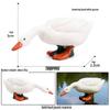 Realistic Farm Animal Models: Big Yellow Duck, Rooster, Turkey, Goose, and Swan