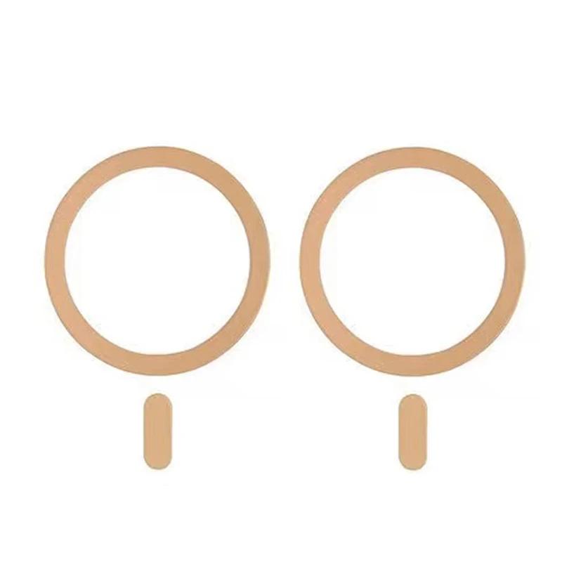Metal Plate Ring for Magsafe Sticker Magnetic Support Ring Universal Wireless Charger Mobile Phone Sheet for iPhone 16 17 Xiaomi