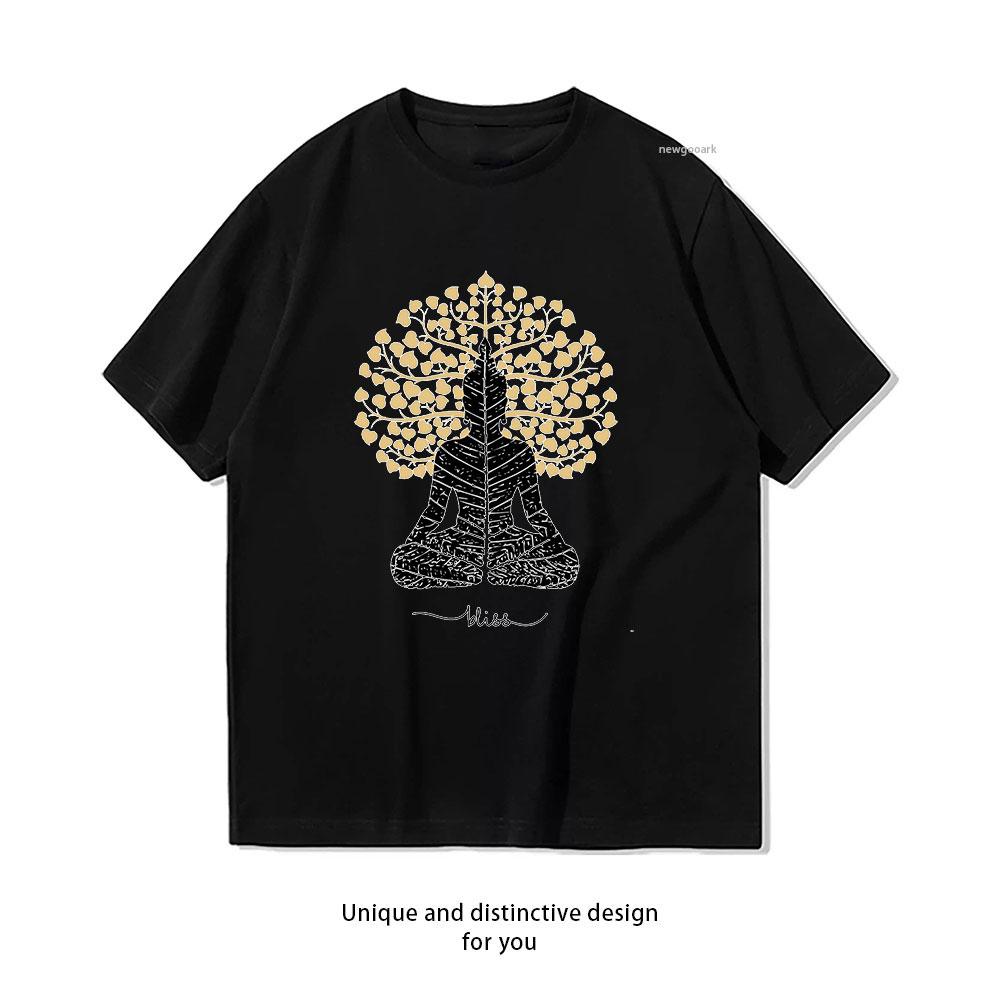 Buddha Classic TShirt Women Unisex Casual Cotton Graphic T Shirts Creative Streetwear Camisetas Tops Tee Shortsleev