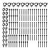 Car Wiring Solutions 150 Pcs Push Mount Clip Set for Effective Cable Routing