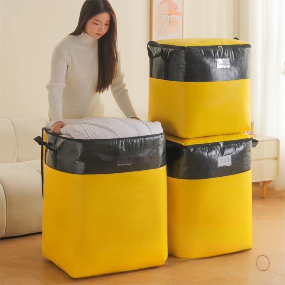 Large Capacity Moving Package Bag Durable Multifunctional Luggage Packing Bag Dustproof Moisture-proof Clothes Quilt Storage Bag