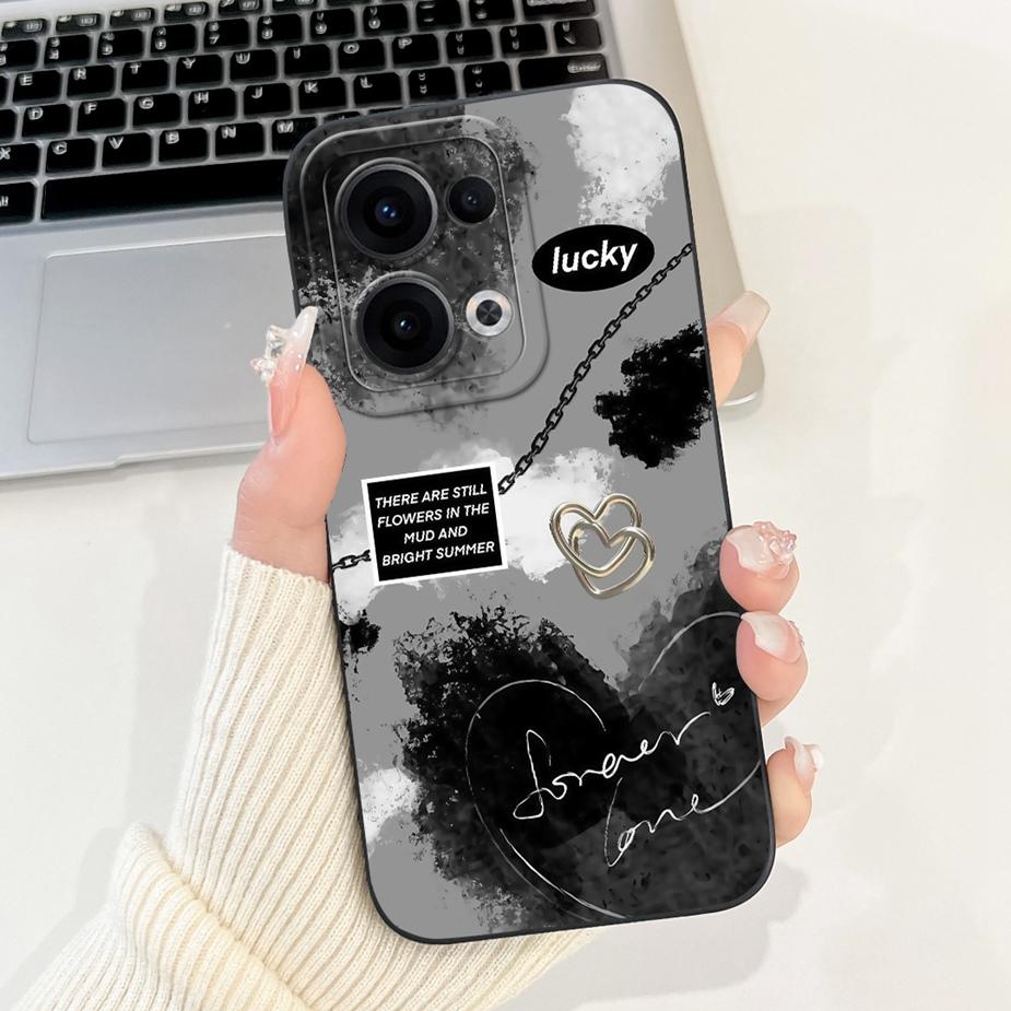 For Oppo Reno 13 Pro 5G Case CPH2697 Luxury Fashion Candy Painted Cover Soft TPU Phone Case For Oppo Reno 13 Reno13 Pro 5G Shell