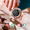 Digitale Damen Handgelenk Smartwatch Bluetooth Anruf Fitness Gesundheitsmonitor Weiblich Sport Wasserdicht Smartwatch Für Android Telefon