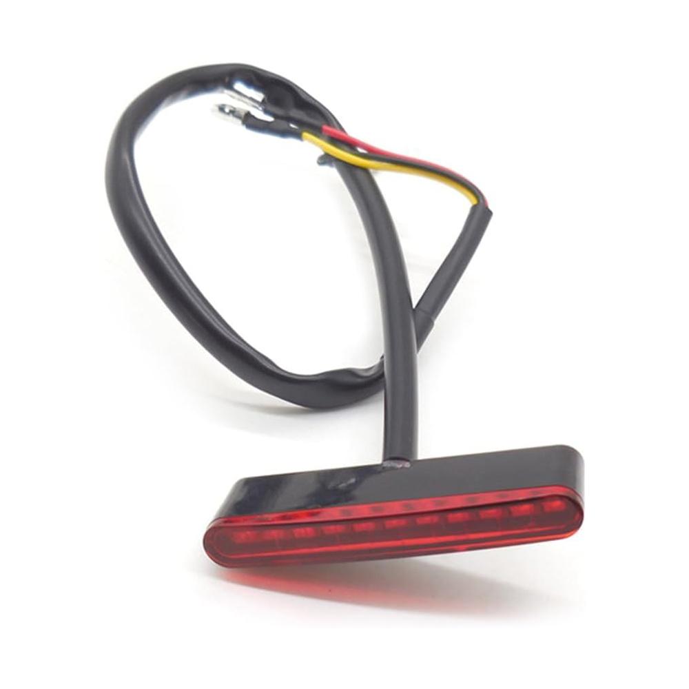 Universal LED Rear Tail Running Stop Mini Strip Brake Light Red For Motorcycle ATV