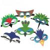 Costume Cosplay per Bambini Ali di Gufo Pavone Uccello Mantello in Feltro con Maschera per Bambine Bambini Festa di Halloween Esibizione sul Palco Mantello