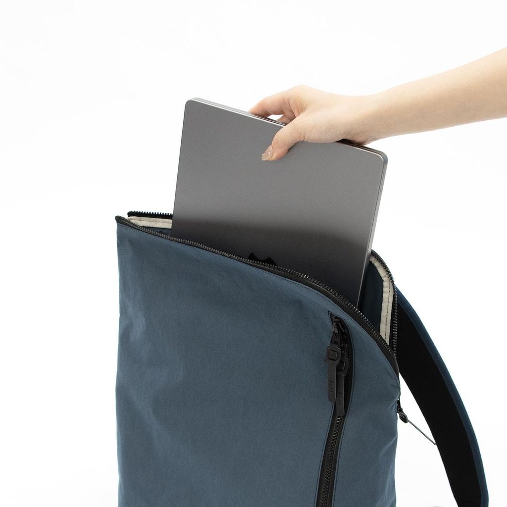 [Root] Root Wakpack Habit Type 3 Backpack, Unisex, Slim, Lightweight, Water-Repellent, A4 File, Laptop Storage (Charcoal)