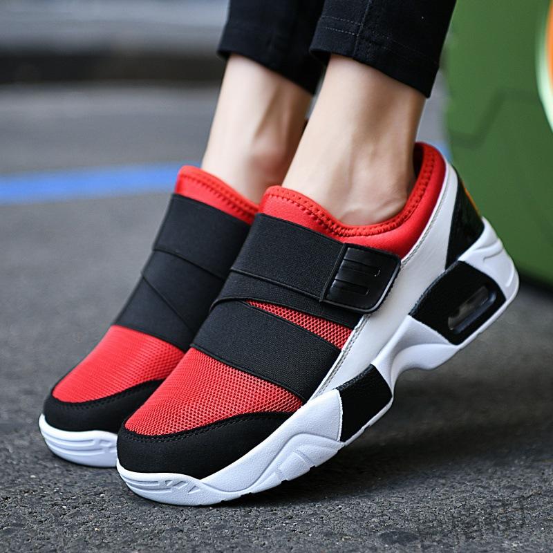 New Running Shoes for Spring and Autumn Men's Shoes Korean Style Couple's Shoes Mesh Breathable Sports Shoes