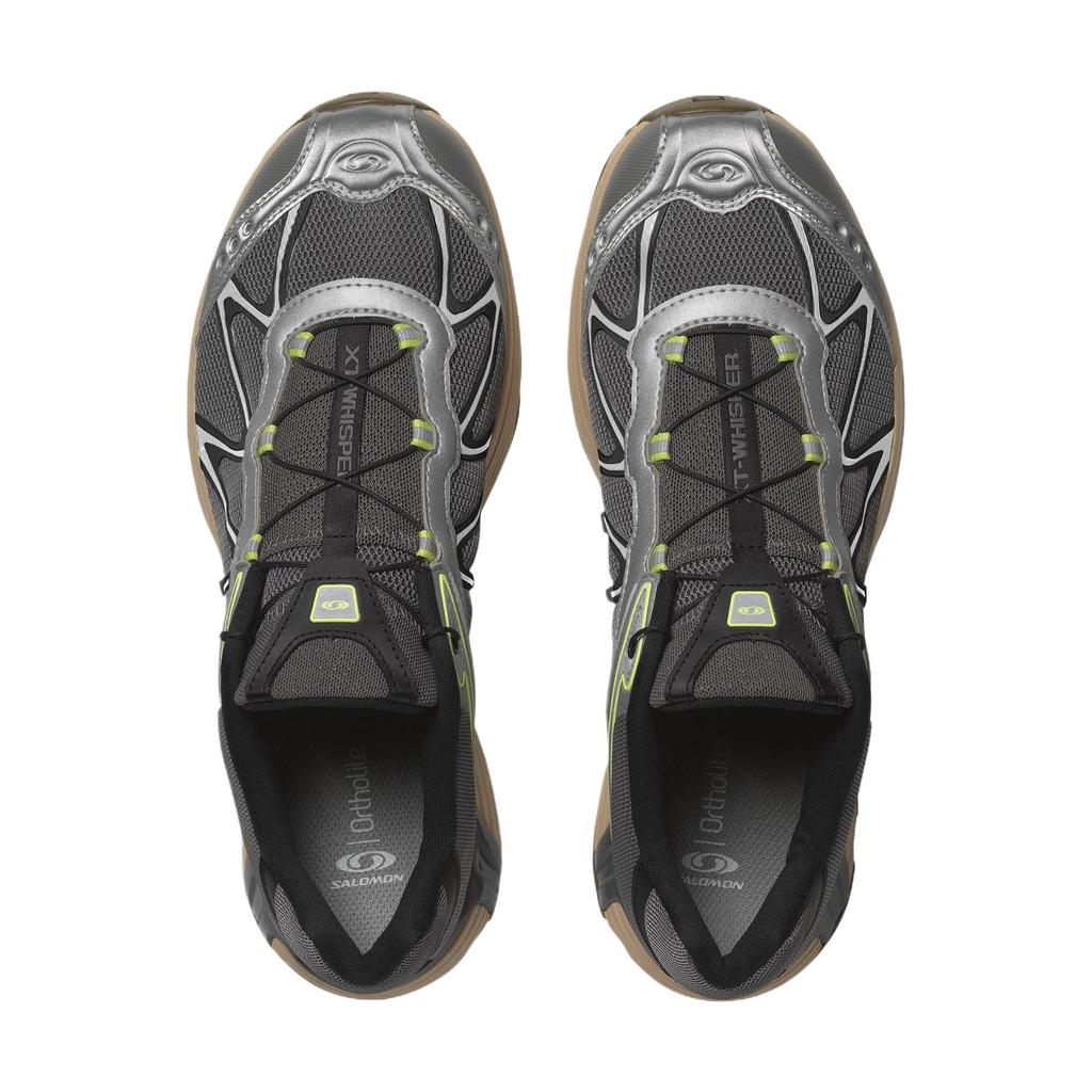SALOMON Xt-Whisper Soft Comfortable Classic Fashion Shock Absorbing Non-Slip Breathable Low-Top Running Shoes Unisex Running Shoes Silver 477611