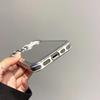 iPhone 17 Pro Max Mirror Phone Case: Large Window Electroplated Makeup Touch-Up Cover