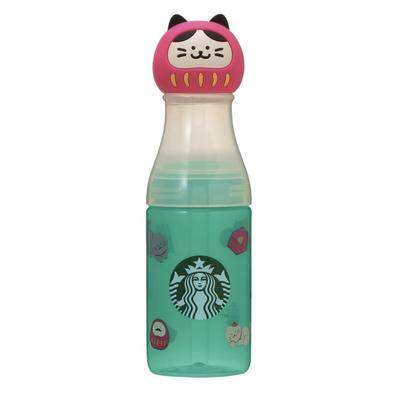 Starbucks Sunny Bottle Maneki Neko Daruma 2024 New Year Maneki Neko Daruma Bottle 500ml
