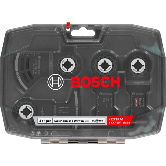Coffret Électriciens et Plaquistes BOSCH PROFESSIONAL - 5 pcs - Lames oscillantes pour outils multifonctions