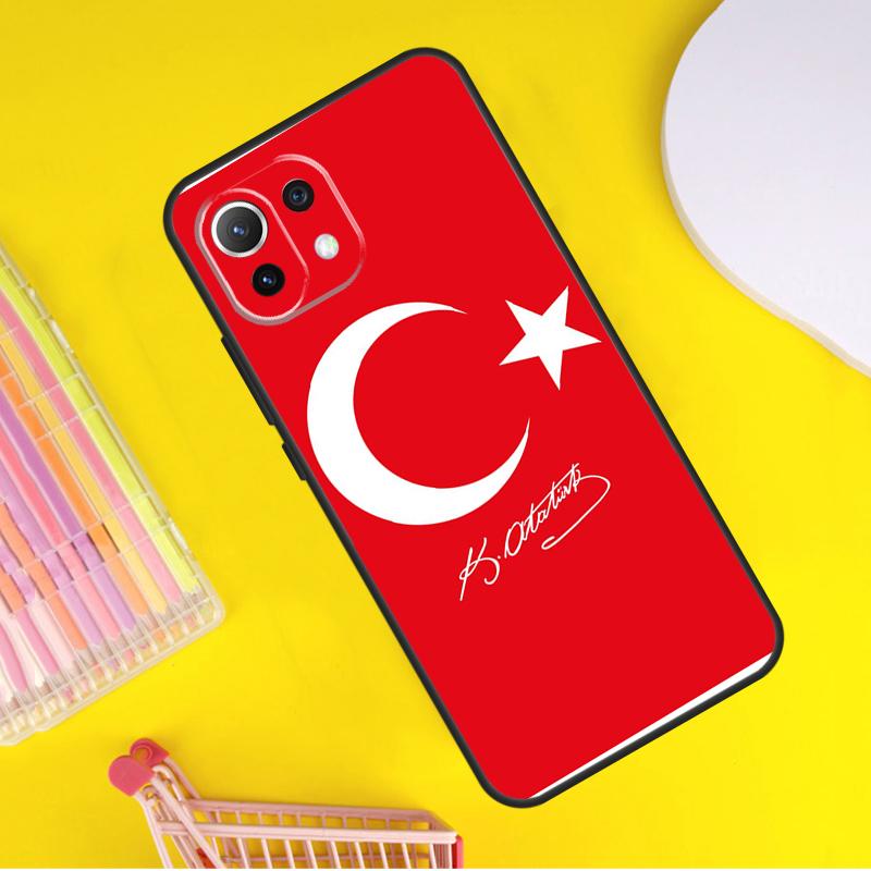 Mustafa Kemal Ataturk Cover For Xiaomi 13 14 Ultra 11T 12T 13T 14T Pro POCO X7 Pro X3 X5 F3 F5 F6 M6 X6 Pro Case