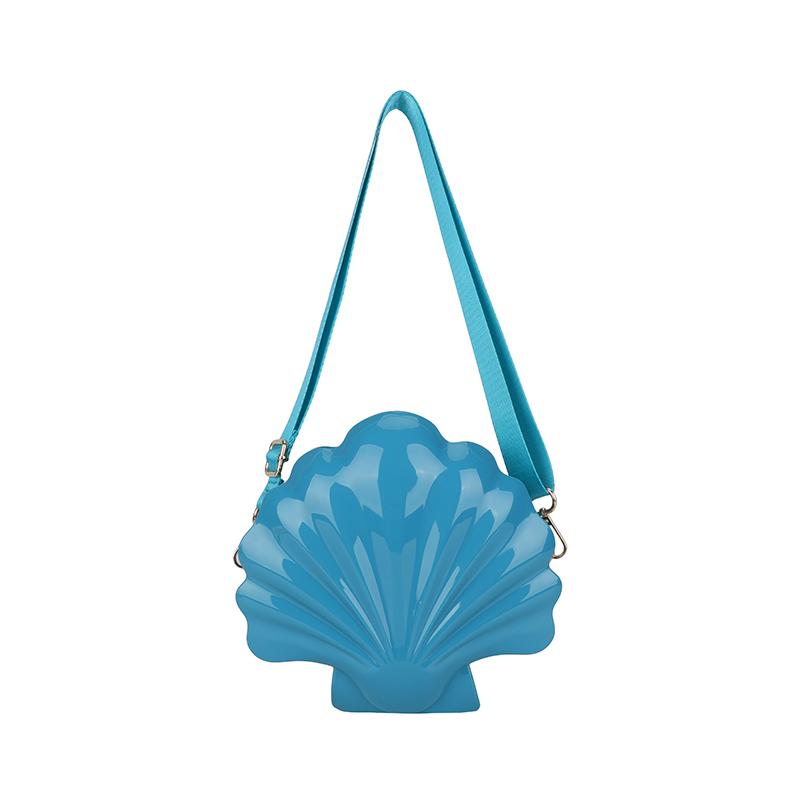 Summer Essential Colorful Solid PVC Shell Sweet Shoulder Bags for Women 2026 Hot Sale Exquisite Fresh Personality Crossbody Bags
