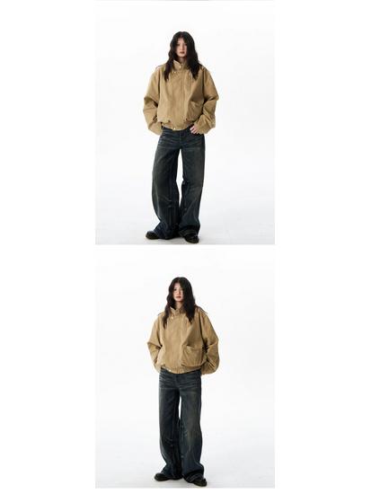 Women's Retro Work Jacket - Spring/Autumn 2025, Trendy, High-End Casual Outerwear