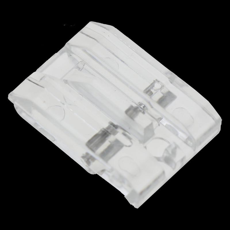 High-Strength Transparent Zipper Presser Foot for Easy Sewing Observation