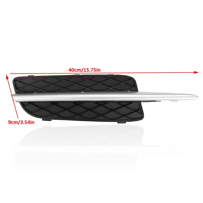1/2PCS Front Grille Ert Trim For BMW X5 E70 X6 E71 2007-2010 Cover Frame In Racing Grills Front Bumper Fog Light Grille