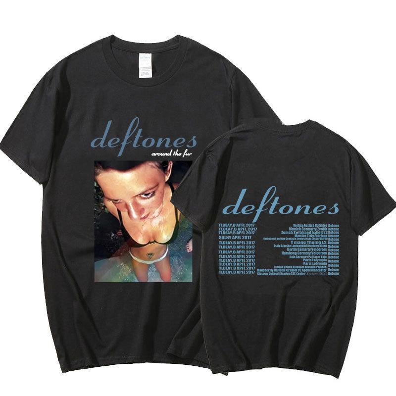 Футболка Summer Deftones Around The Fur Cotton 2XL чёрный — фото 2