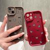 Soft Silicone Square Ladder Printing Pattern Phone Casing Full Cover Camera Shockproof Protection Rubber Case for iPhone Infinix Tecno OnePlus
