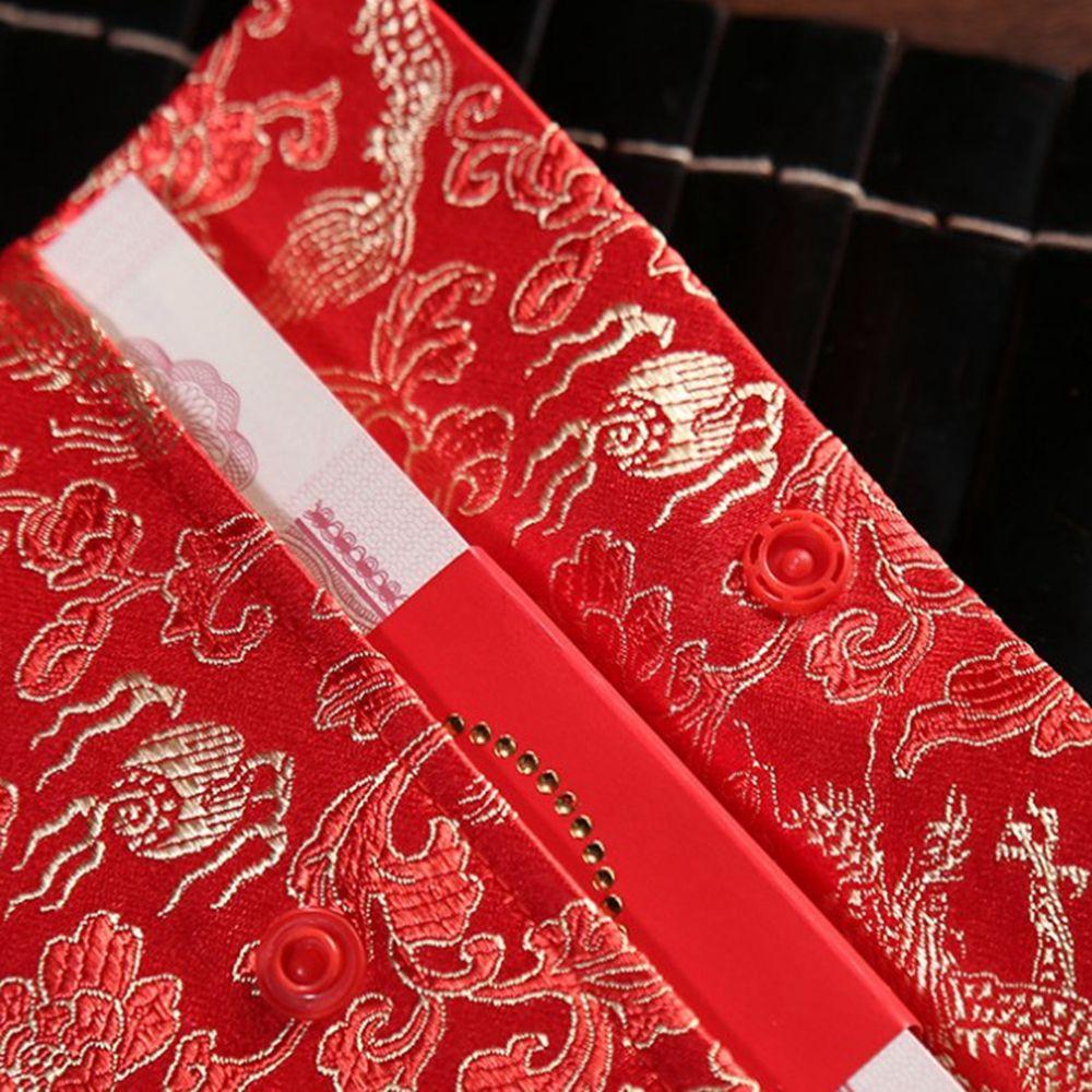 Party Gift Best Wishes Wedding Birthday Chinese Wedding Red Packets Money Bags Red Envelope HongBao