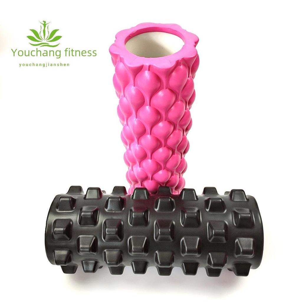 EVA 33cm 3D Dot Yoga Foam Roller for Muscle Massage and Fitness