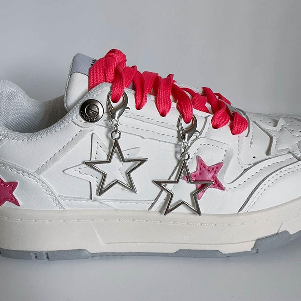 Adjustable Shoe Chain Exaggerated Hollow Star Pendant Martins Boot Chain Versatile Shoe Accessory Gift for Fashion Lover